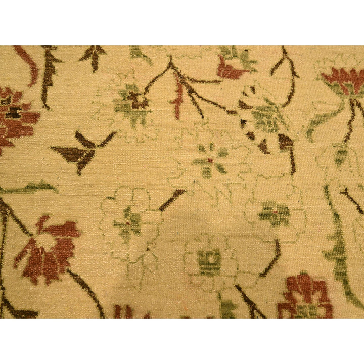 10'0" x 13'10" New Hand Knotted Brown Wool Rectangle Oriental Rug - MOA10276170