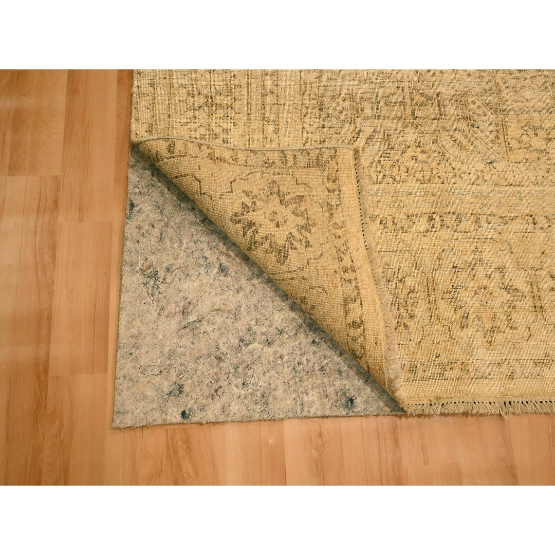 7'9" x 10'3" New Hand Knotted Brown Wool Rectangle Oriental Rug - MOA10276180