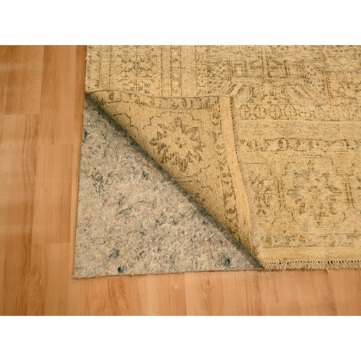 7'9" x 10'3" New Hand Knotted Brown Wool Rectangle Oriental Rug - MOA10276180