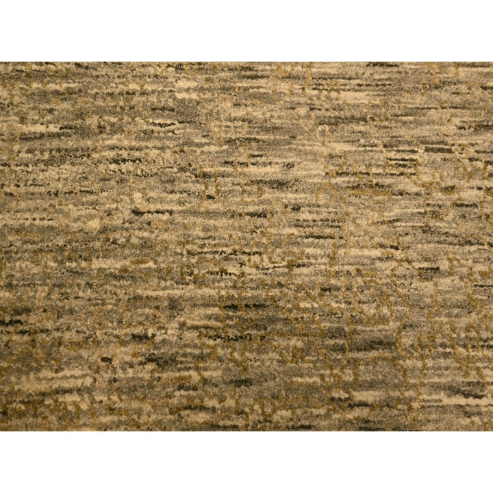 8'10" x 11'10" New Hand Knotted Brown Wool Rectangle Oriental Rug - MOA10276185