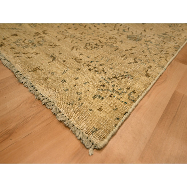 7'9" x 10'1" New Hand Knotted Brown Wool Rectangle Oriental Rug - MOA10276193