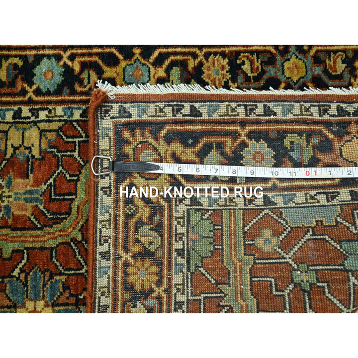 2'6" x 12'0" New Hand Knotted Red Wool Runner Oriental Rug - MOA10276234