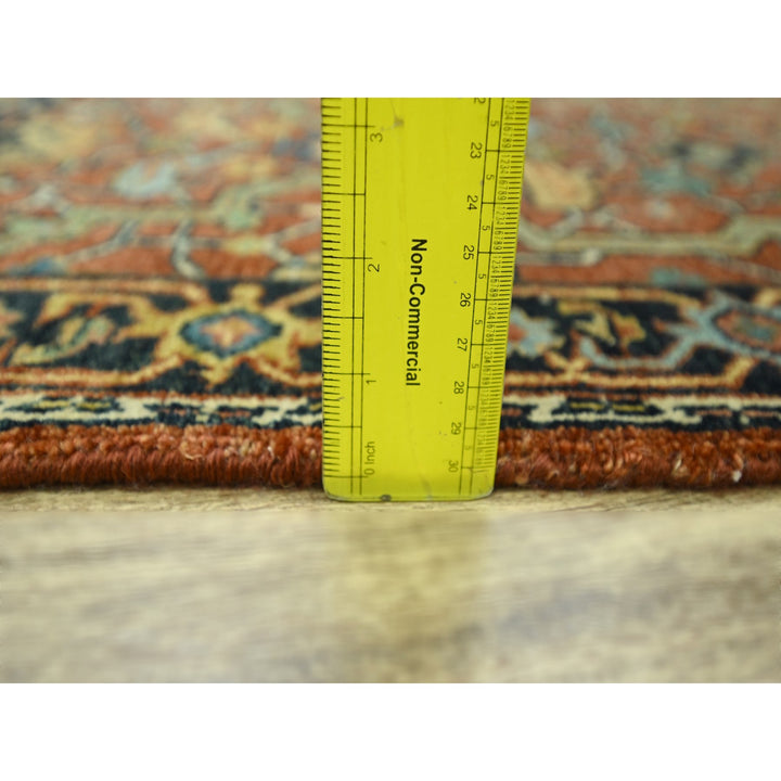 2'0" x 3'0" New Hand Knotted Red Wool Rectangle Oriental Rug - MOA10276240