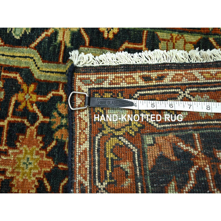 2'0" x 3'0" New Hand Knotted Blue Wool Rectangle Oriental Rug - MOA10276241