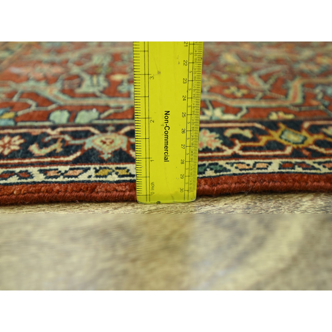 2'0" x 3'0" New Hand Knotted Red Wool Rectangle Oriental Rug - MOA10276242