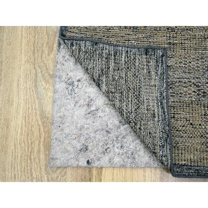 2'6" x 8'0" New Hand Knotted Brown Wool Runner Oriental Rug - MOA10276264