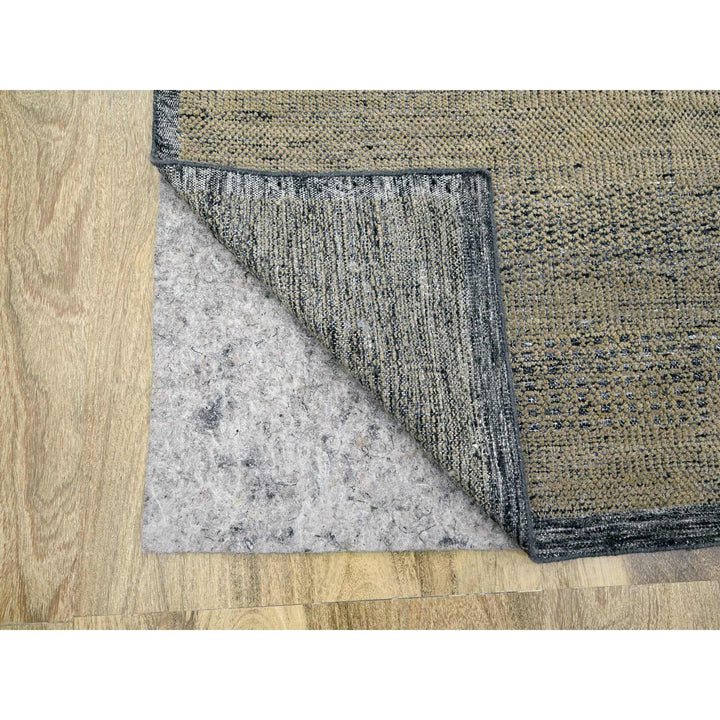 10'0" x 14'0" New Hand Knotted Brown Wool Rectangle Oriental Rug - MOA10276283