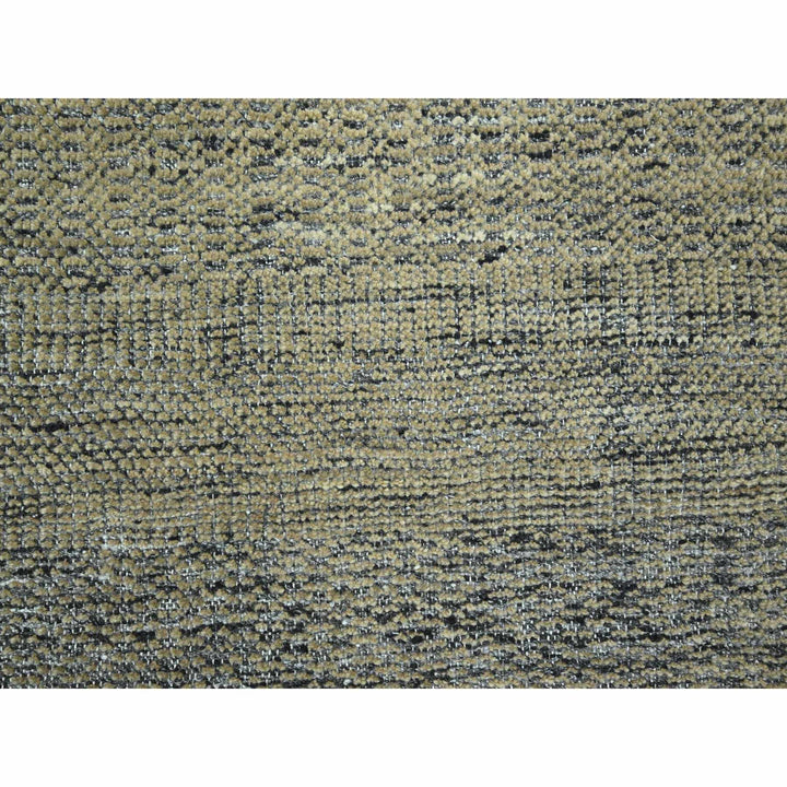10'0" x 14'0" New Hand Knotted Brown Wool Rectangle Oriental Rug - MOA10276283