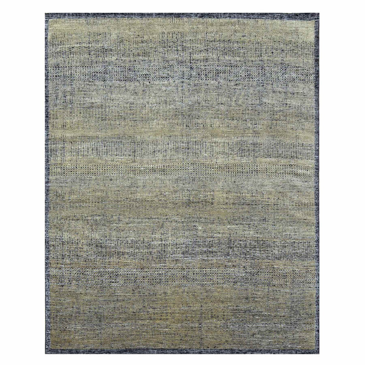 11'10" x 15'0" New Hand Knotted Brown Wool Rectangle Oriental Rug - MOA10276288