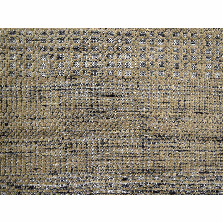 11'10" x 15'0" New Hand Knotted Brown Wool Rectangle Oriental Rug - MOA10276288