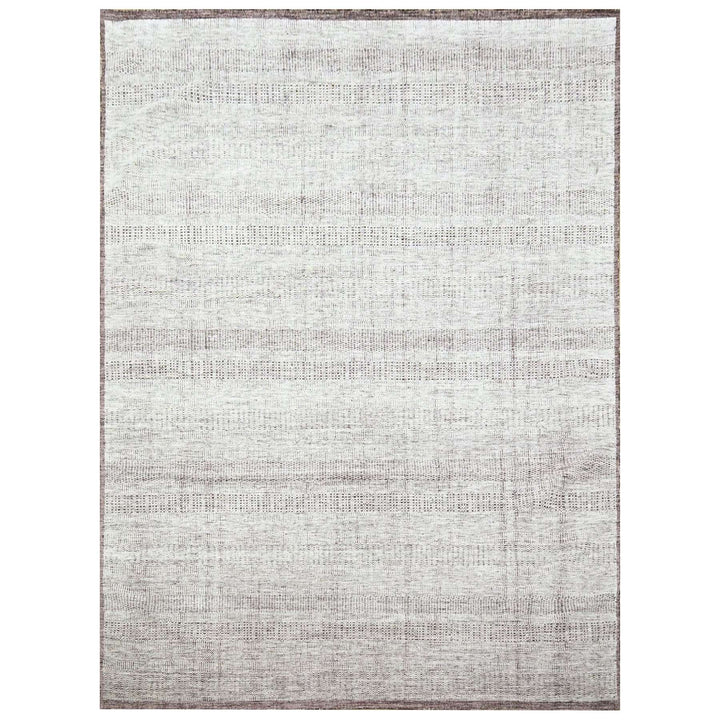 8'9" x 12'1" New Hand Knotted Red Wool Rectangle Oriental Rug - MOA10276296