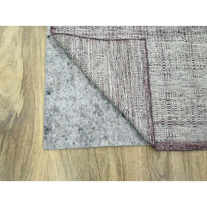 8'9" x 12'1" New Hand Knotted Red Wool Rectangle Oriental Rug - MOA10276296
