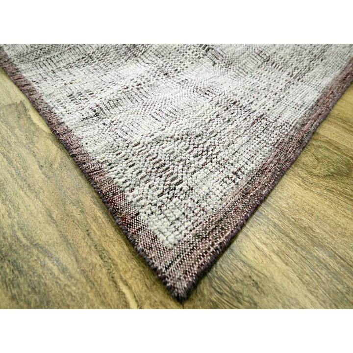 8'9" x 12'1" New Hand Knotted Red Wool Rectangle Oriental Rug - MOA10276296