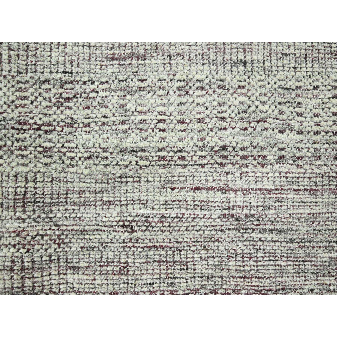 8'9" x 12'1" New Hand Knotted Red Wool Rectangle Oriental Rug - MOA10276296