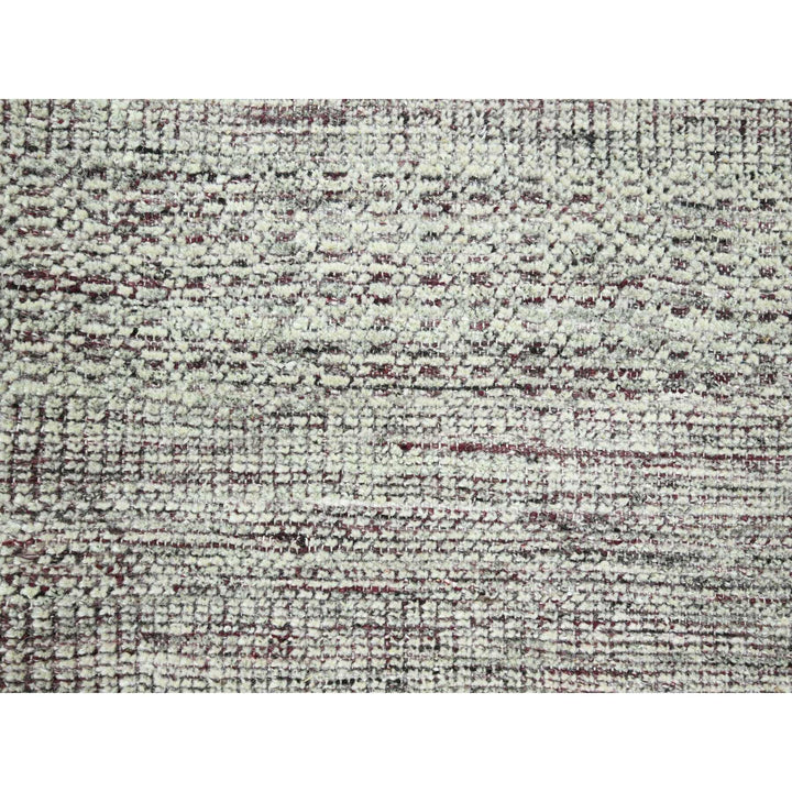 9'0" x 12'0" New Hand Knotted Red Wool Rectangle Oriental Rug - MOA10276297