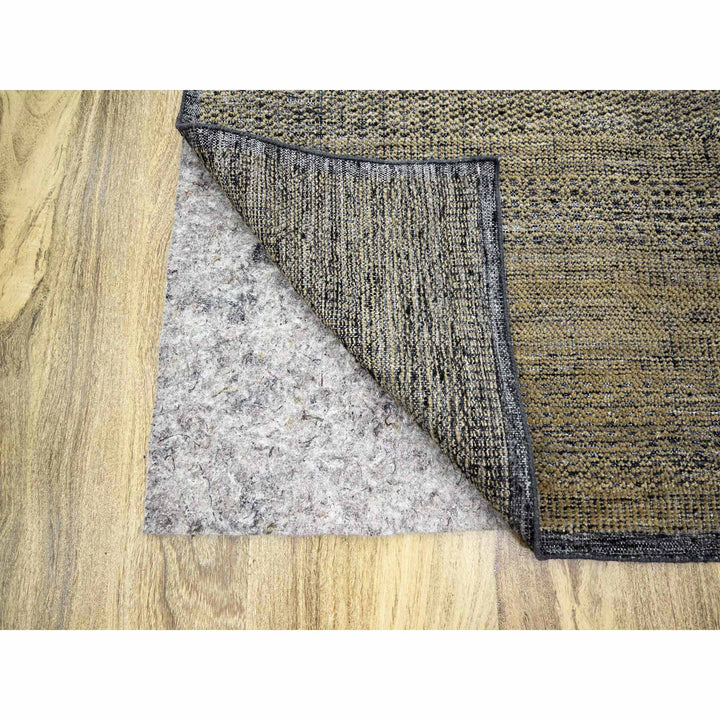 8'0" x 10'2" New Hand Knotted Brown Wool Rectangle Oriental Rug - MOA10276298