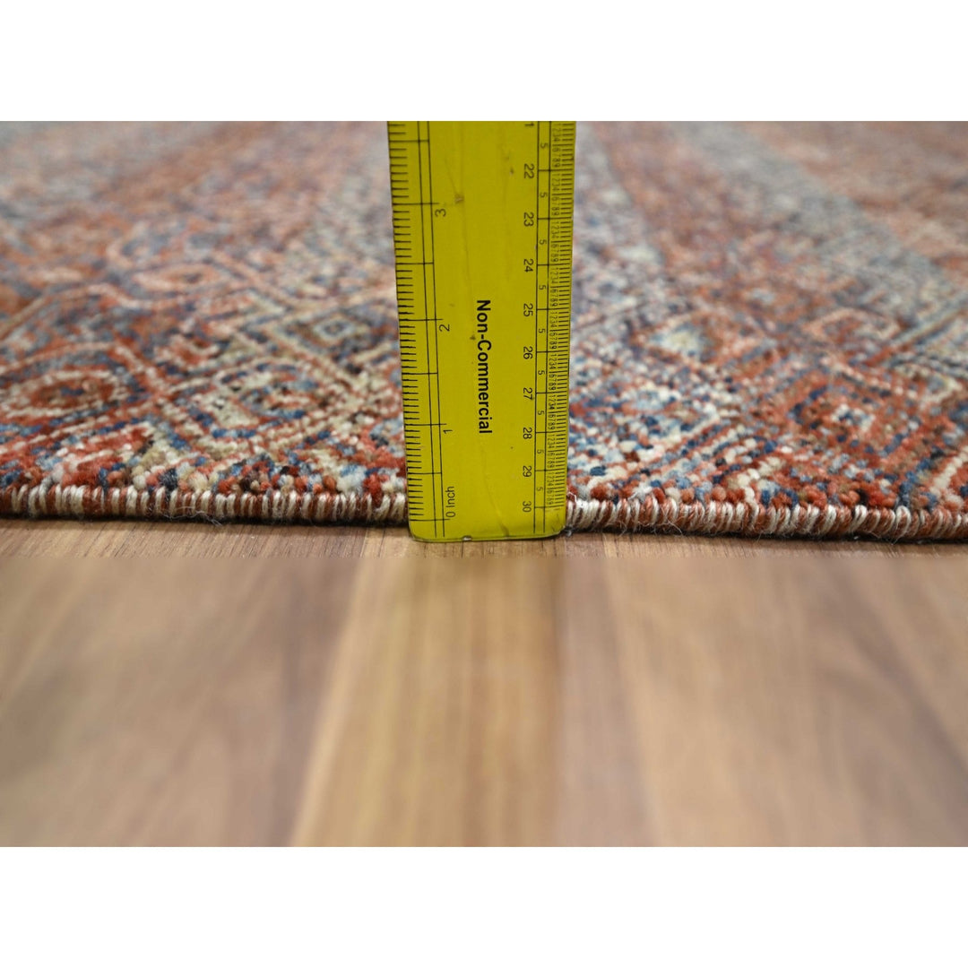 2'7" x 9'11" New Hand Knotted Red Wool Runner Oriental Rug - MOA10276407