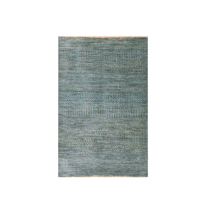 2'0" x 3'0" New Hand Knotted Brown Wool Rectangle Oriental Rug - MOA10276442