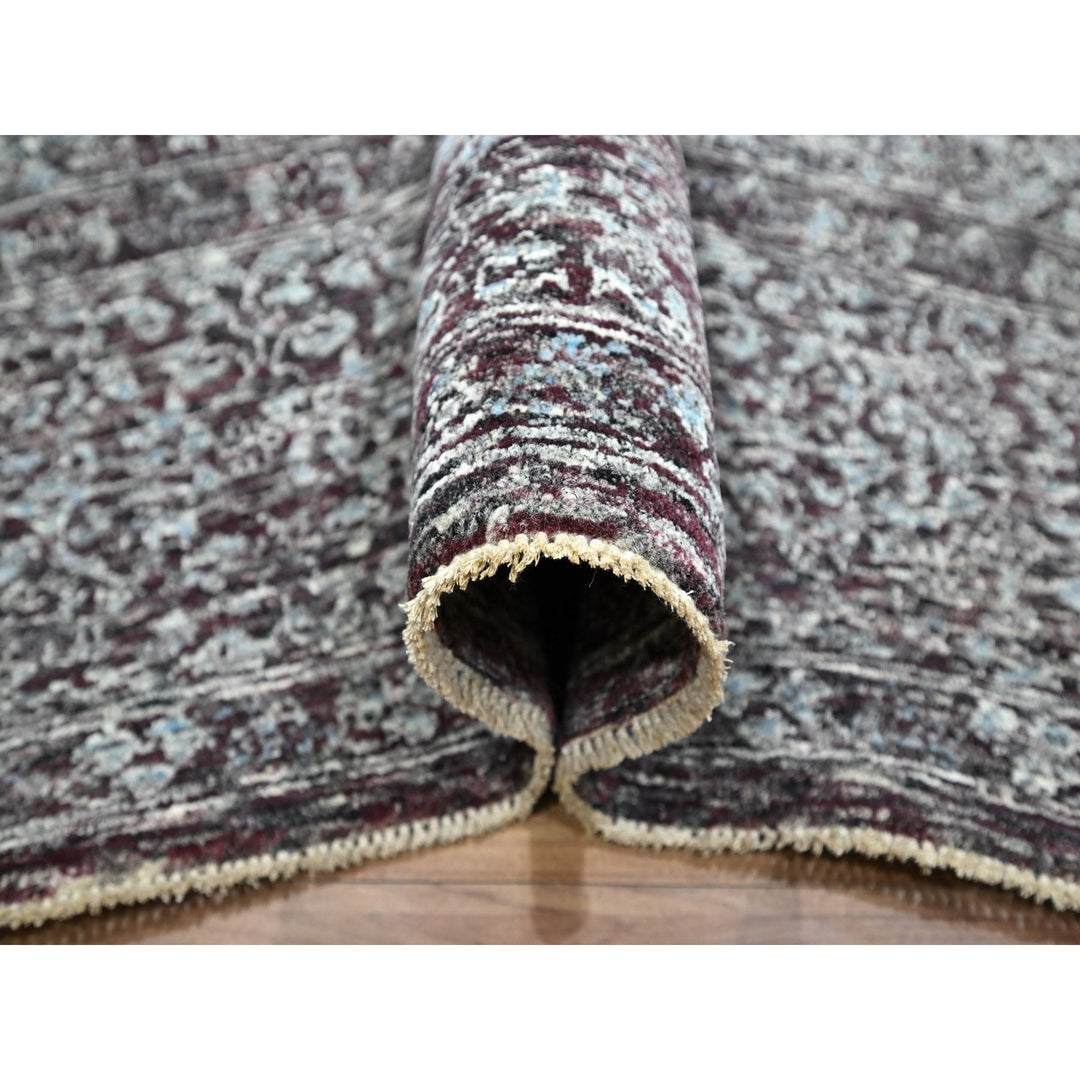 8'0" x 10'0" New Hand Knotted Red Wool Rectangle Oriental Rug - MOA10276544