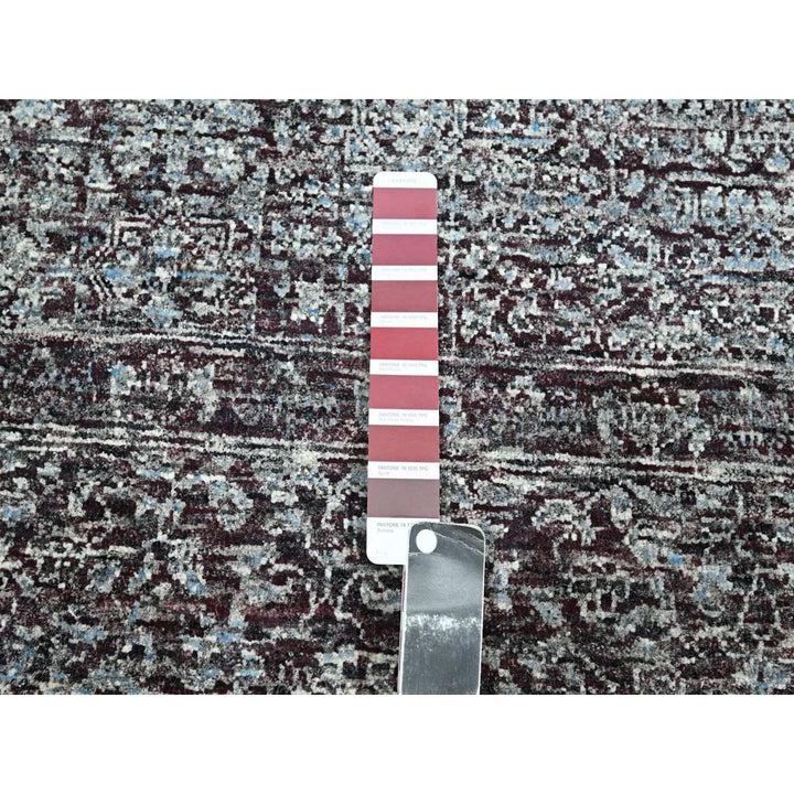 8'0" x 10'0" New Hand Knotted Red Wool Rectangle Oriental Rug - MOA10276544