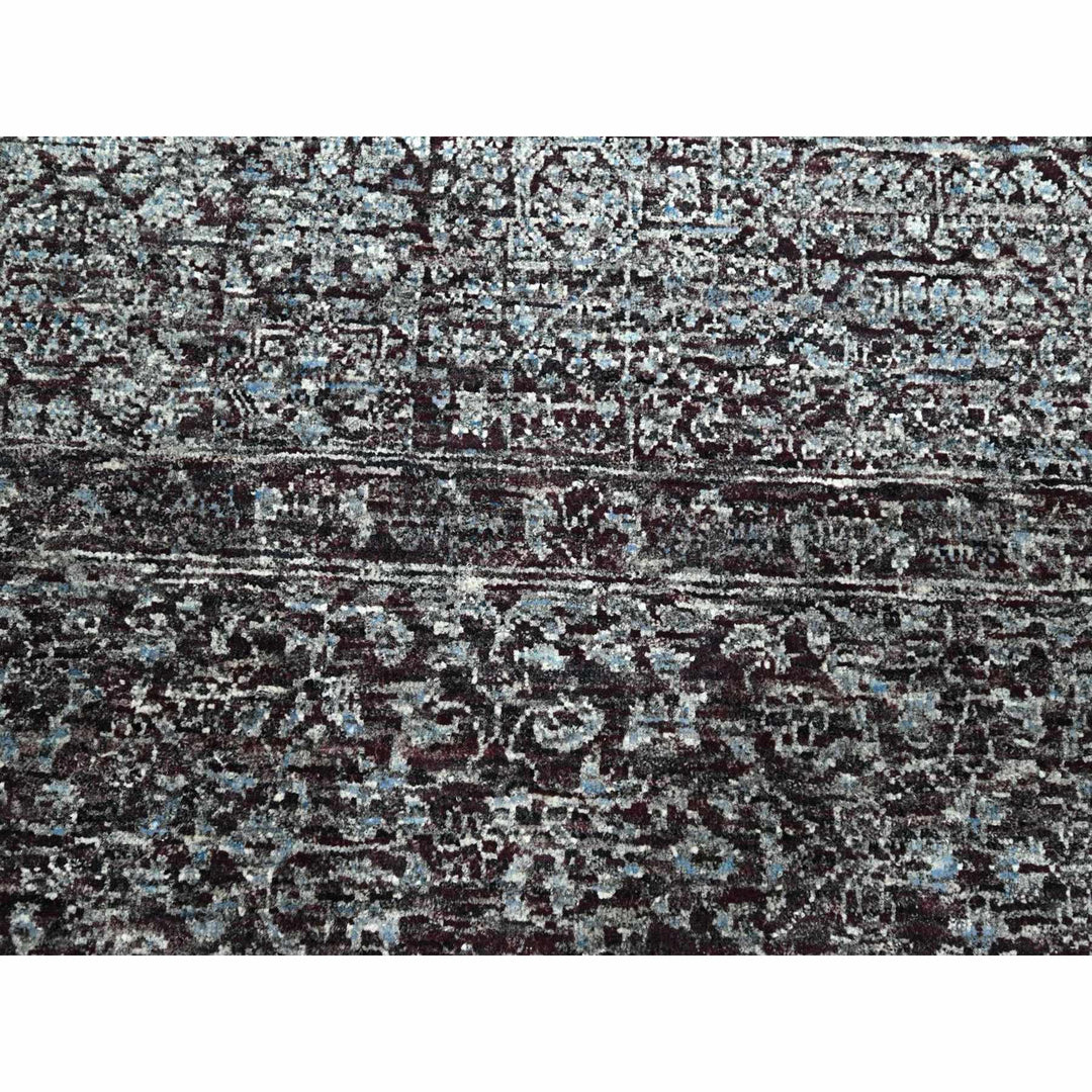 8'0" x 10'0" New Hand Knotted Red Wool Rectangle Oriental Rug - MOA10276544
