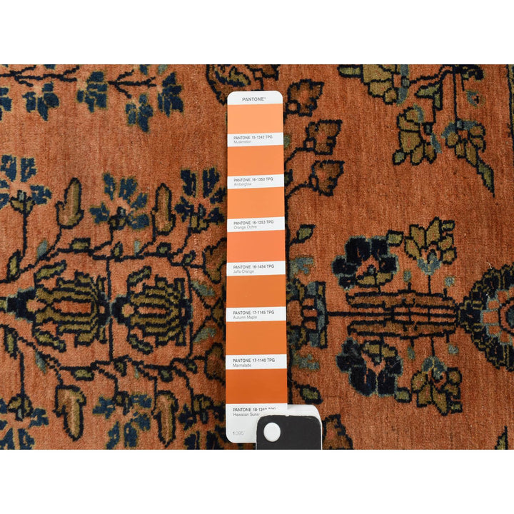 1'10" x 2'8" Vintage Hand Knotted Red Wool Rectangle Oriental Rug - MOA10278186