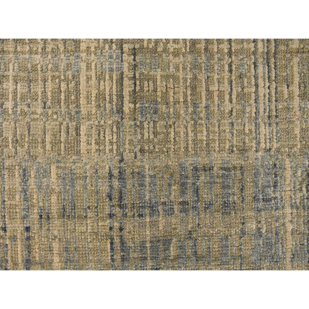 2'0" x 3'0" New Hand Knotted Green Cotton Rectangle Oriental Rug - MOA10278253