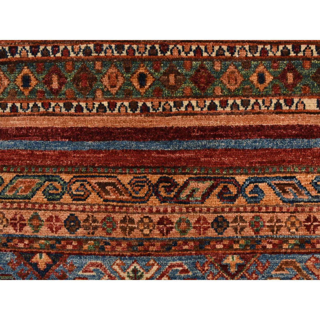 2'5" x 7'0" New Hand Knotted Red Cotton Runner Oriental Rug - MOA10278260