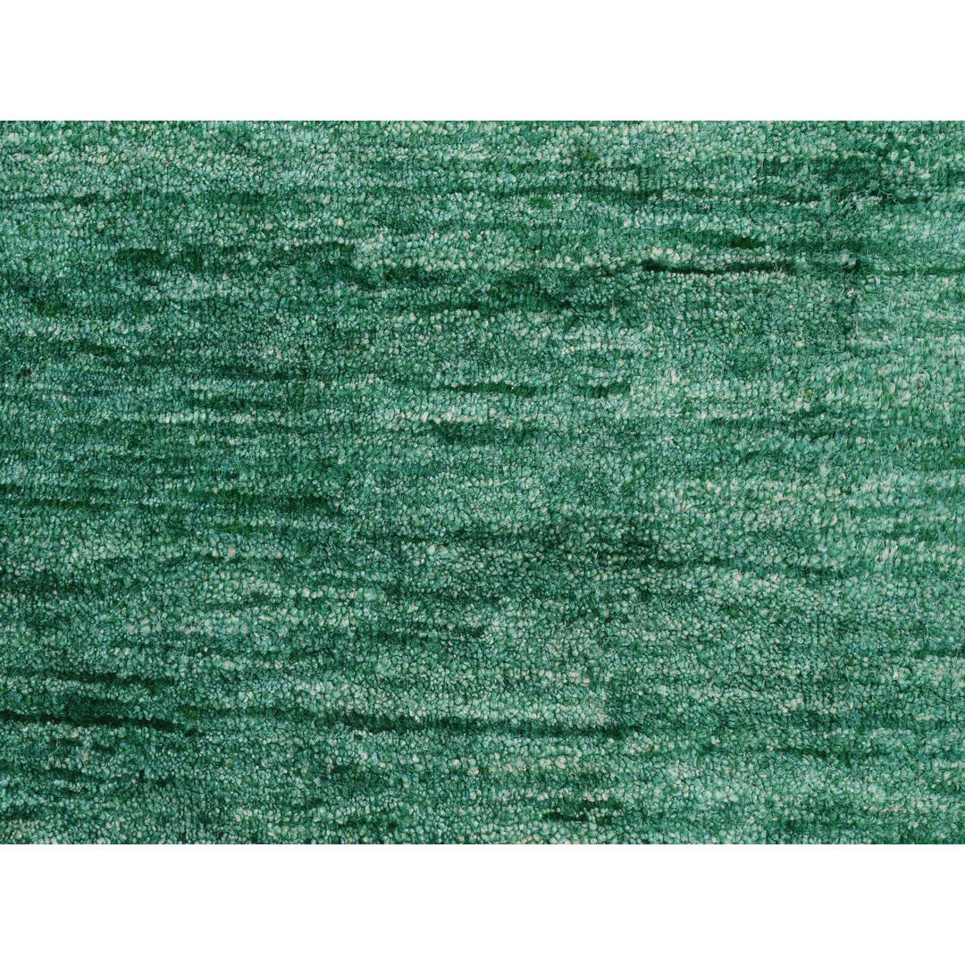 2'0" x 3'1" New Hand Knotted Green Cotton Rectangle Oriental Rug - MOA10278294