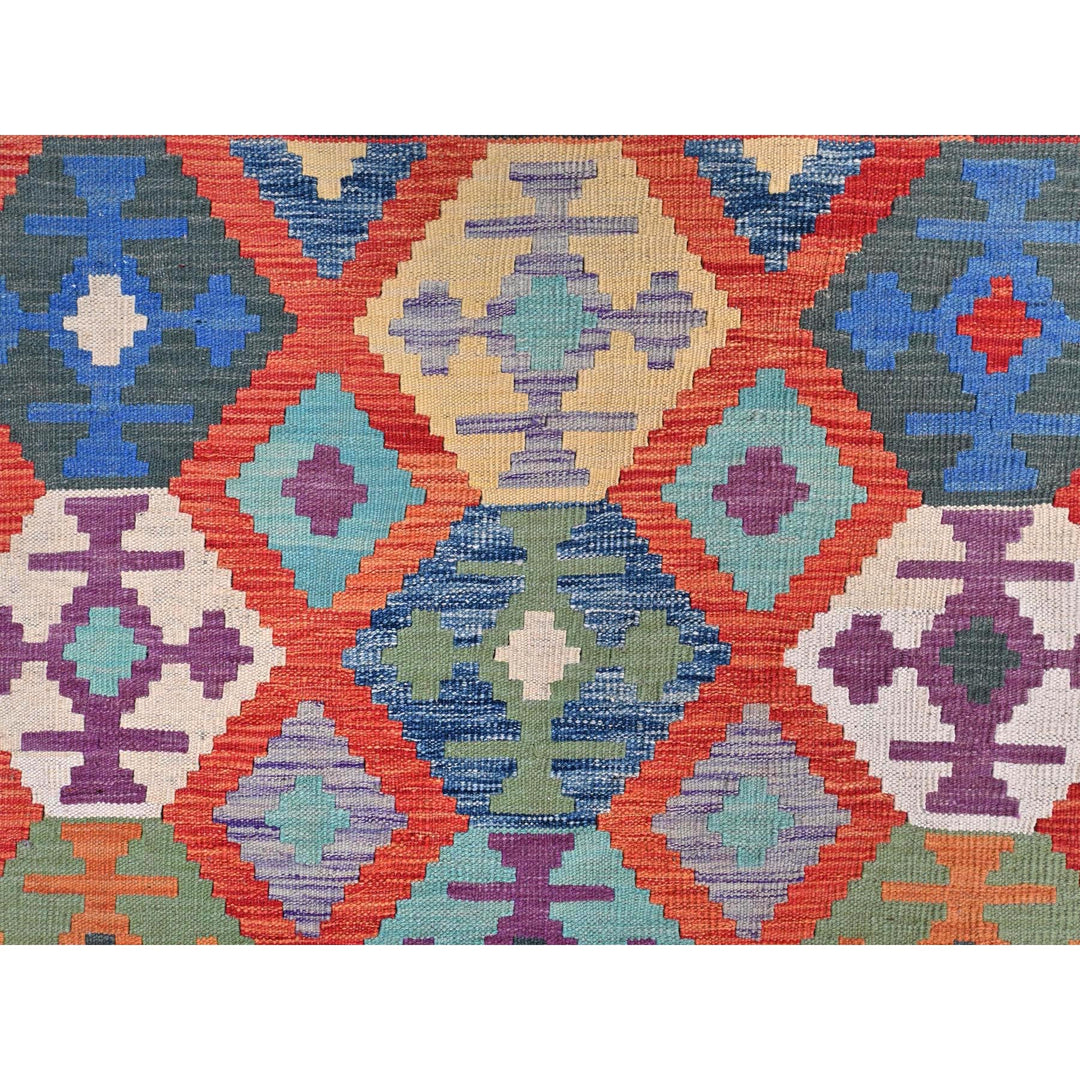 10'5" x 15'10" New Hand Woven Multicolored Wool Rectangle Oriental Rug - MOA10281804