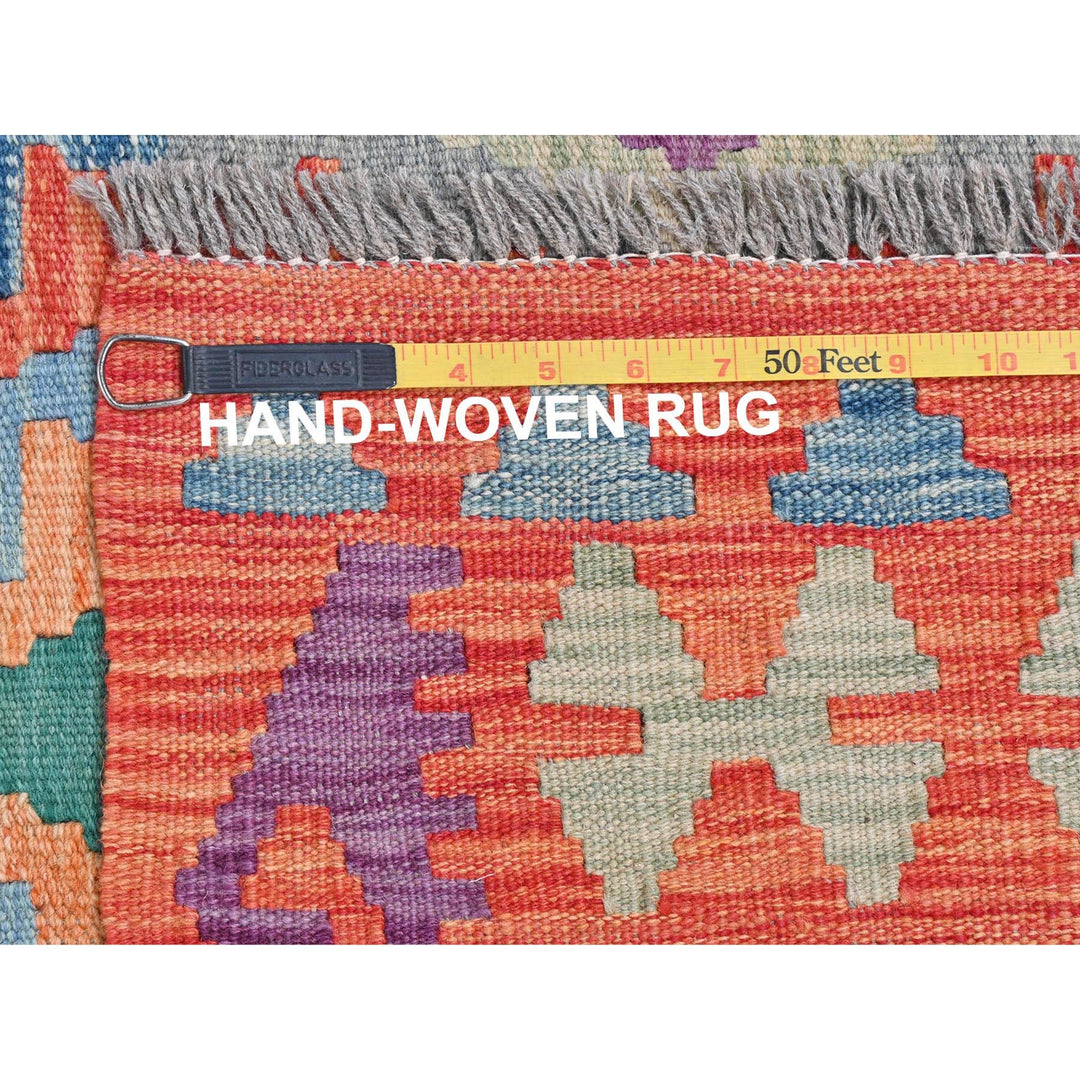 10'1" x 15'10" New Hand Woven Multicolored Wool Rectangle Oriental Rug - MOA10281805