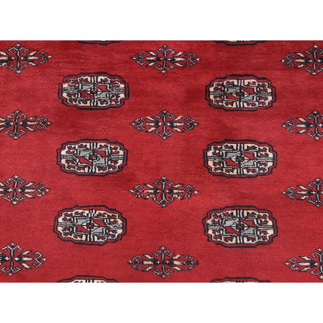 12'0" x 17'10" New Hand Knotted Red Wool Rectangle Oriental Rug - MOA10282395