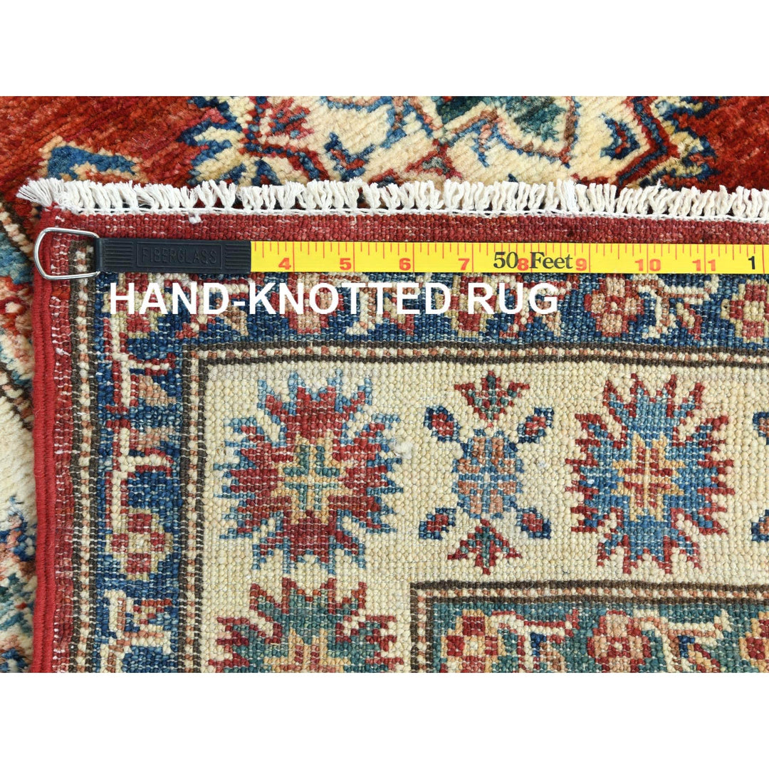 2'8" x 39'1" New Hand Knotted Red Wool Runner Oriental Rug - MOA10282607