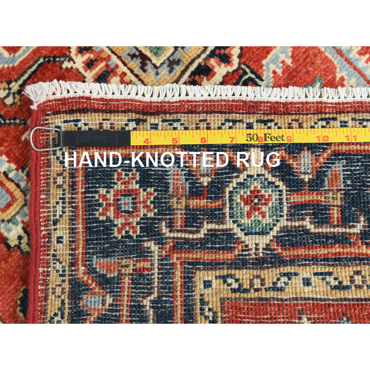 3'0" x 4'10" New Hand Knotted Red Wool Rectangle Oriental Rug - MOA10282846