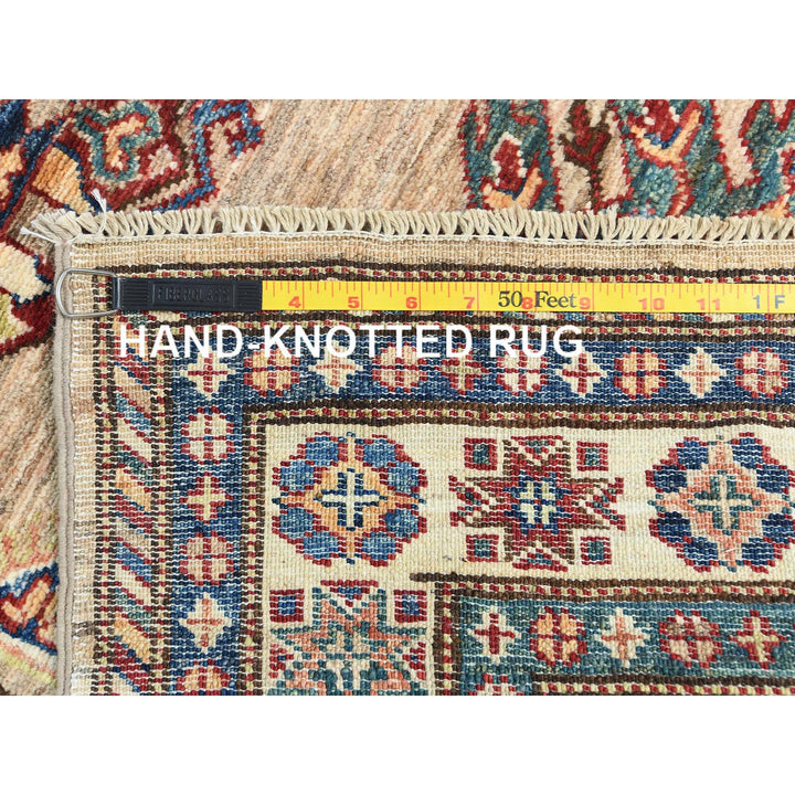 3'0" x 13'6" New Hand Knotted Brown Wool Runner Oriental Rug - MOA10282911