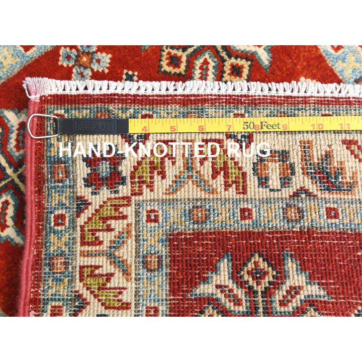 2'0" x 3'0" New Hand Knotted Red Cotton Rectangle Oriental Rug - MOA10282939