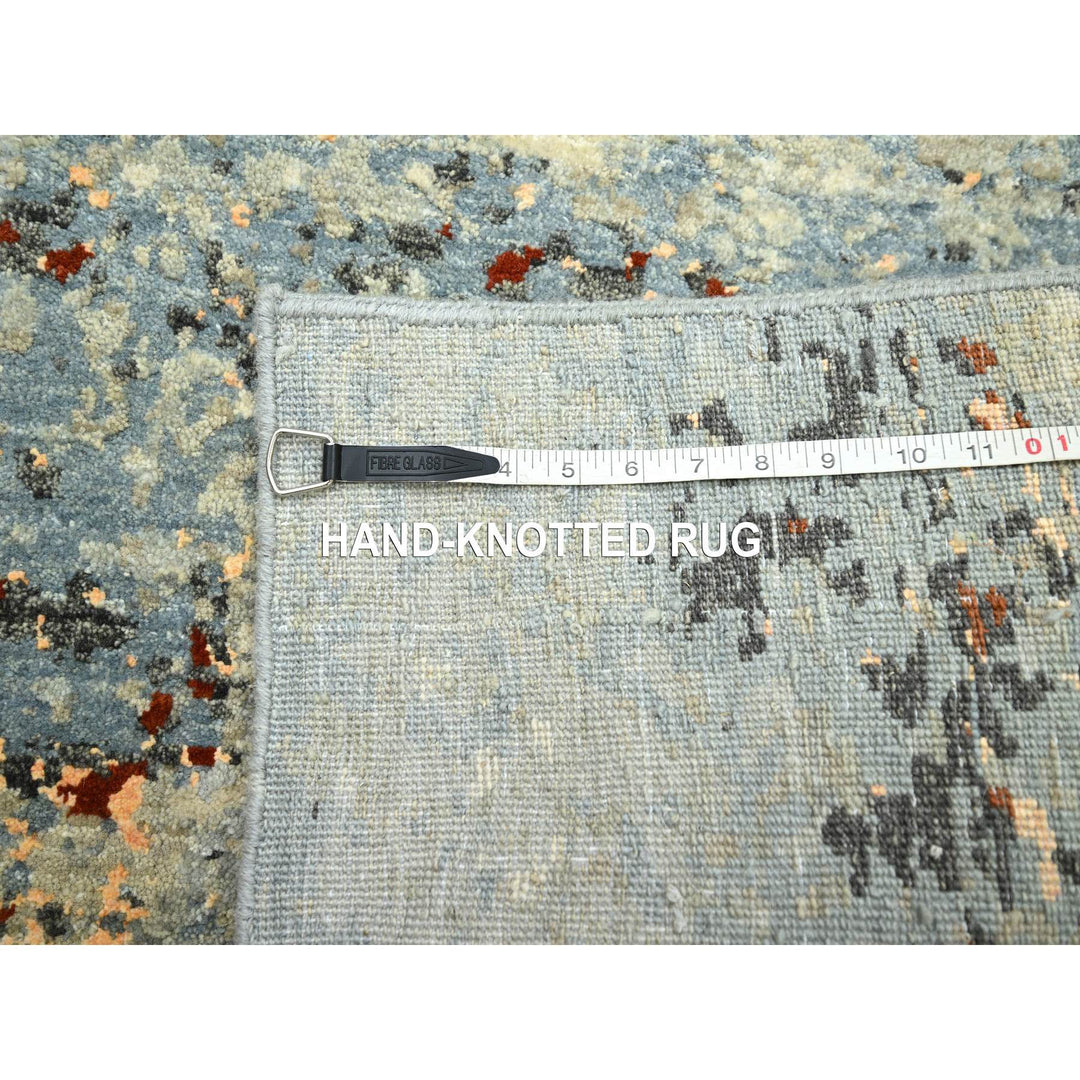 2'6" x 12'2" New Hand Knotted Beige Wool Runner Oriental Rug - MOA10283173