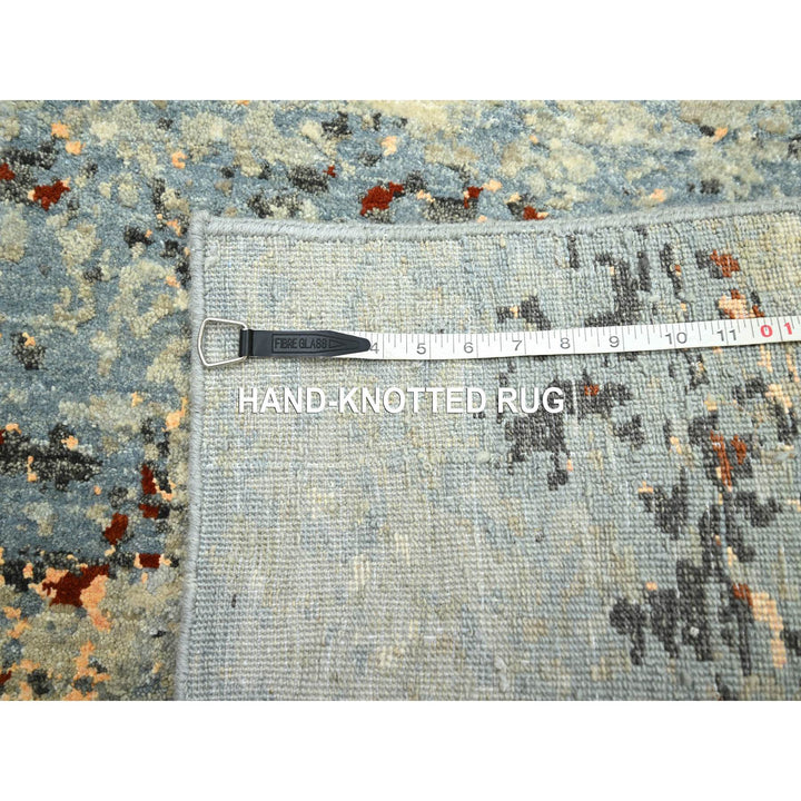 2'6" x 12'2" New Hand Knotted Beige Wool Runner Oriental Rug - MOA10283173