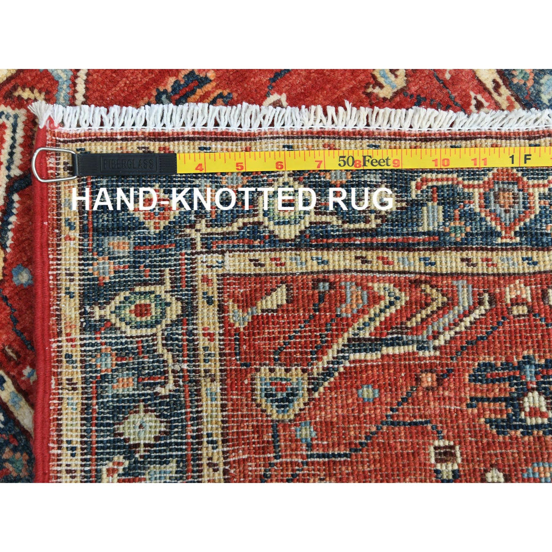 2'0" x 2'10" New Hand Knotted Red Cotton Rectangle Oriental Rug - MOA10285009