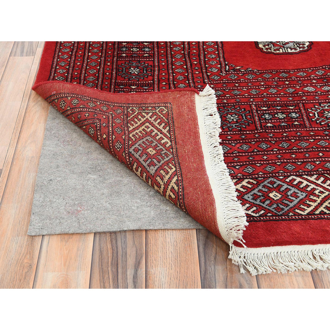 10'2" x 14'2" New Hand Knotted Red Wool Rectangle Oriental Rug - MOA10285196