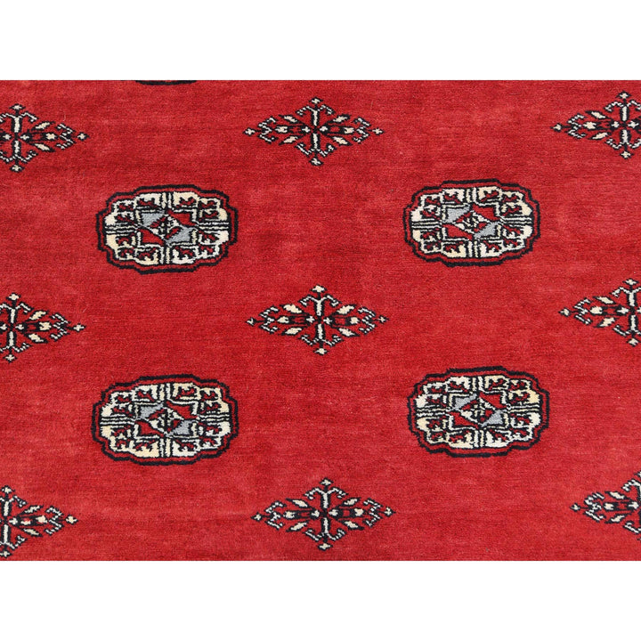 10'2" x 14'2" New Hand Knotted Red Wool Rectangle Oriental Rug - MOA10285196