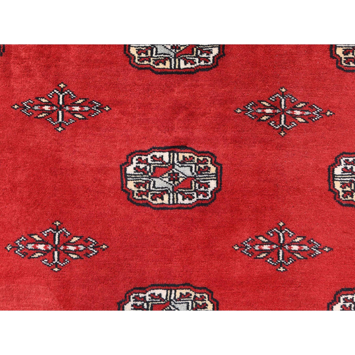 10'1" x 14'7" New Hand Knotted Red Wool Rectangle Oriental Rug - MOA10285202