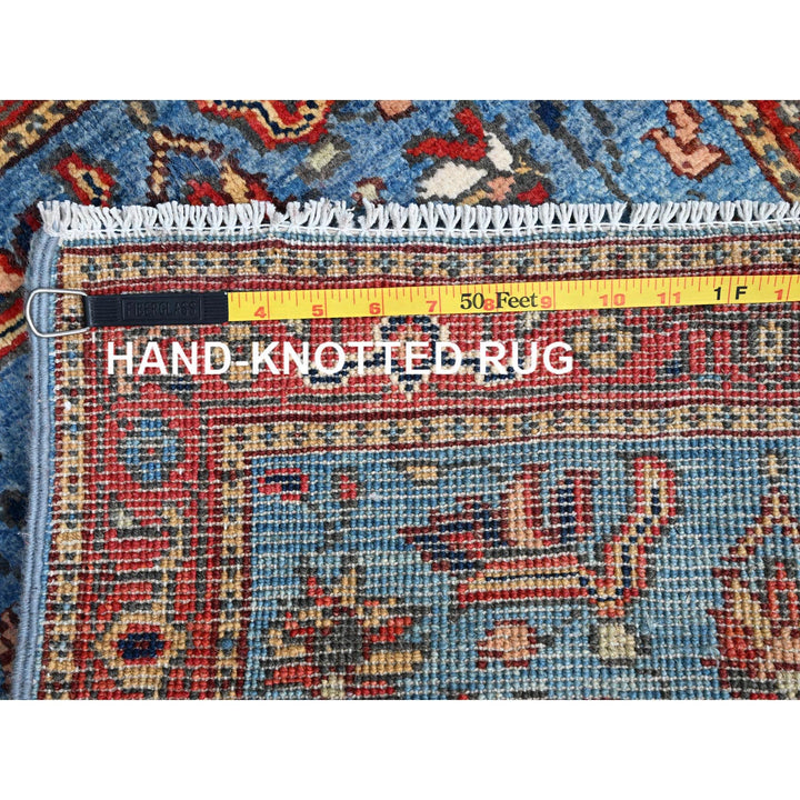 2'1" x 3'0" New Hand Knotted Blue Cotton Rectangle Oriental Rug - MOA10285479