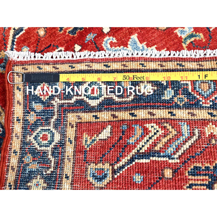 2'1" x 2'10" New Hand Knotted Red Cotton Rectangle Oriental Rug - MOA10285480