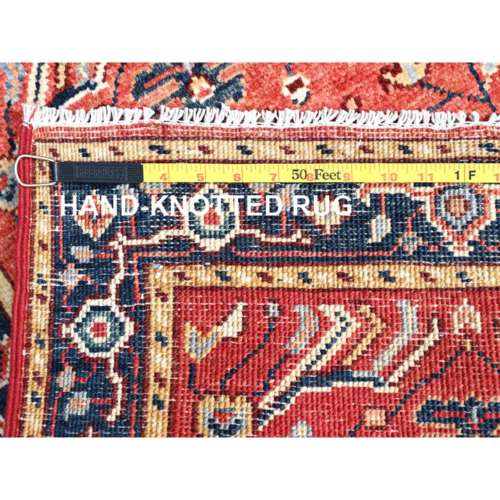 2'0" x 3'0" New Hand Knotted Red Cotton Rectangle Oriental Rug - MOA10285481