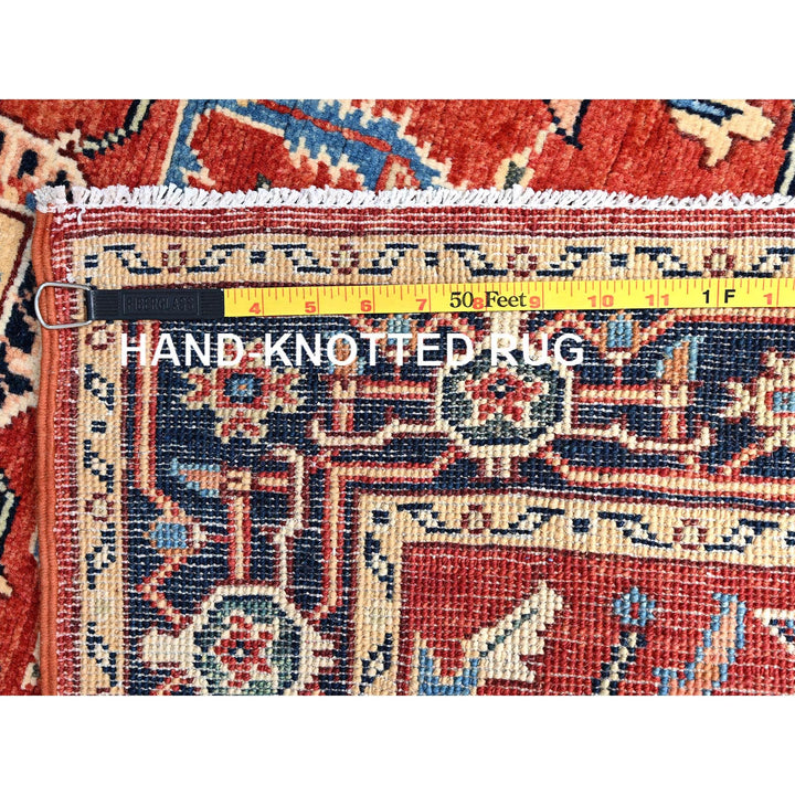 3'0" x 5'0" New Hand Knotted Red Wool Rectangle Oriental Rug - MOA10285512