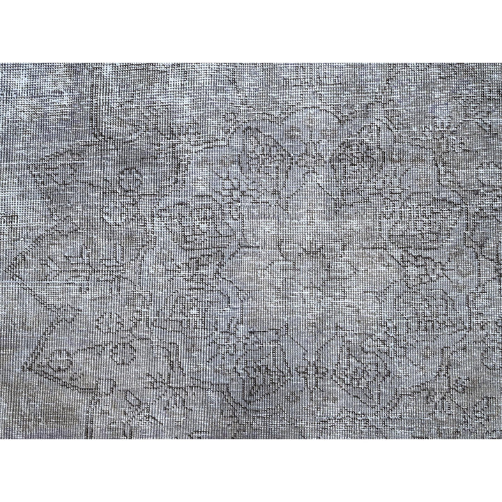 7'1" x 10'4" Vintage Hand Knotted Purple Wool Rectangle Oriental Rug - MOA10285541