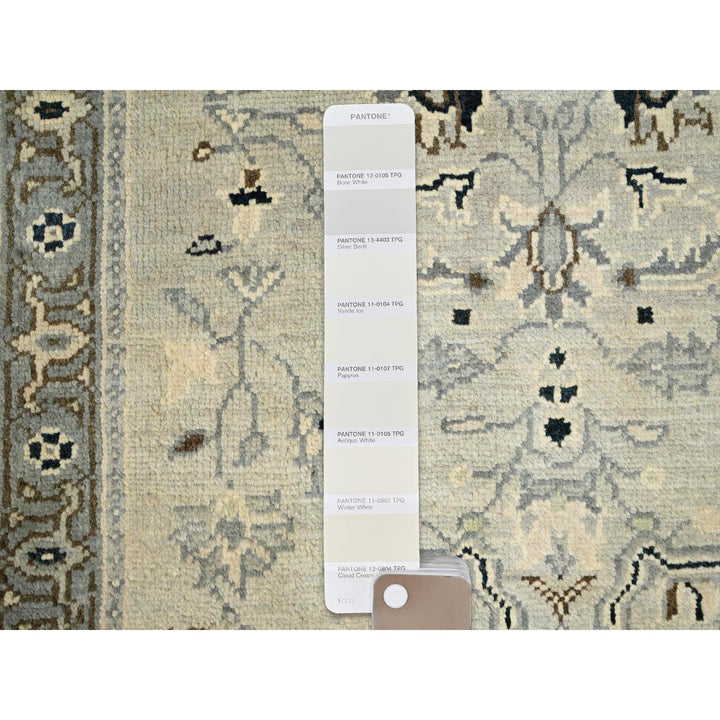 2'3" x 3'0" New Hand Knotted Ivory Cotton Rectangle Oriental Rug - MOA10286382