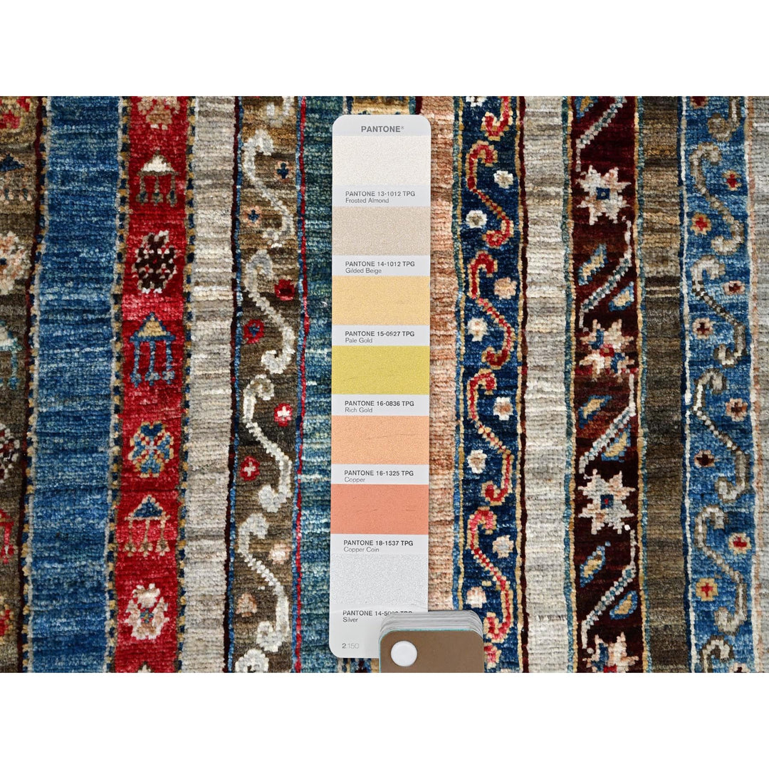 2'10" x 9'9" New Hand Knotted Ivory Wool Runner Oriental Rug - MOA10286486