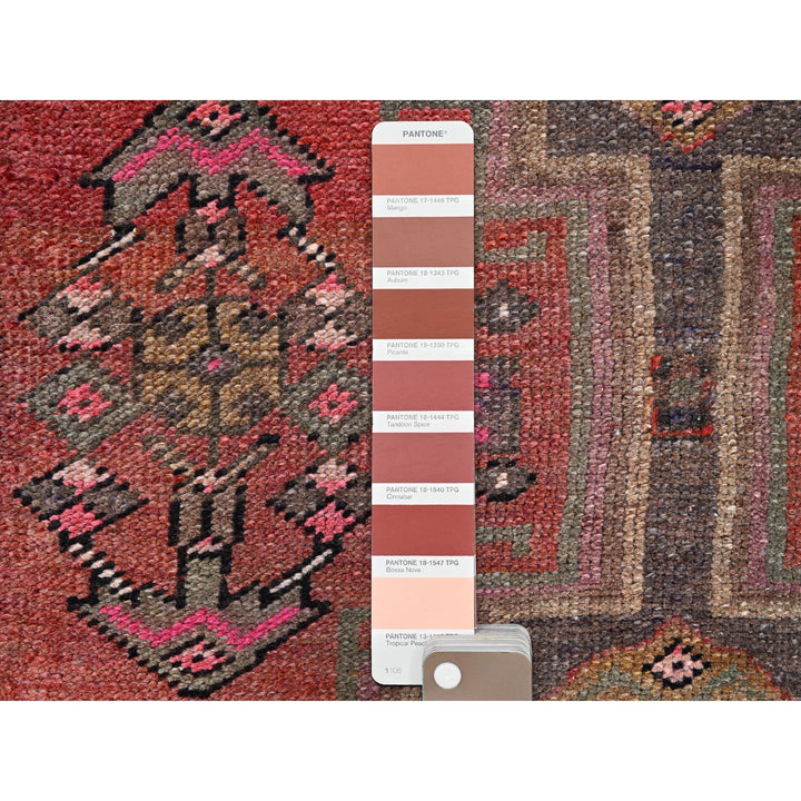 2'5" x 9'3" New Hand Knotted Multicolored Cotton Runner Oriental Rug - MOA10286627